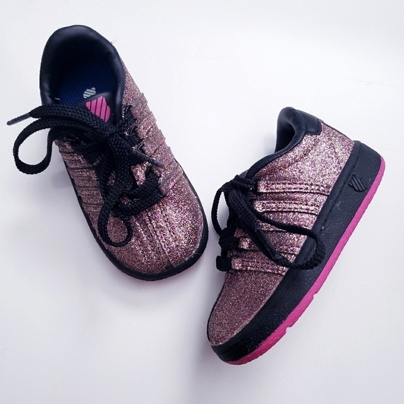 K-Swiss Other - K-swiss Sparkly Glitter Pink Sneaker
